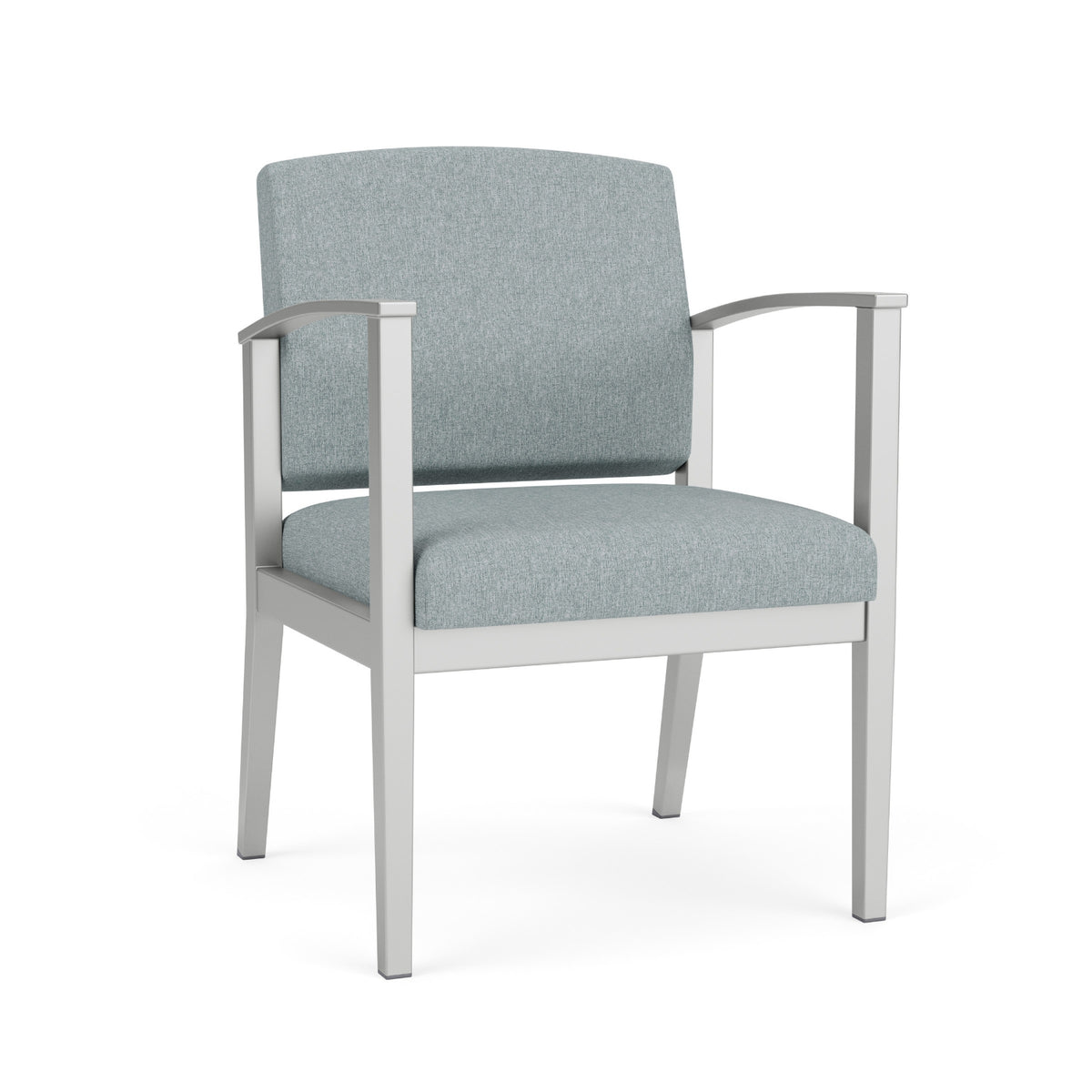 Amherst Steel Collection Reception Seating, Guest Chair, 300 lb Capacity, Healthcare Vinyl Upholstery, FREE SHIPPING