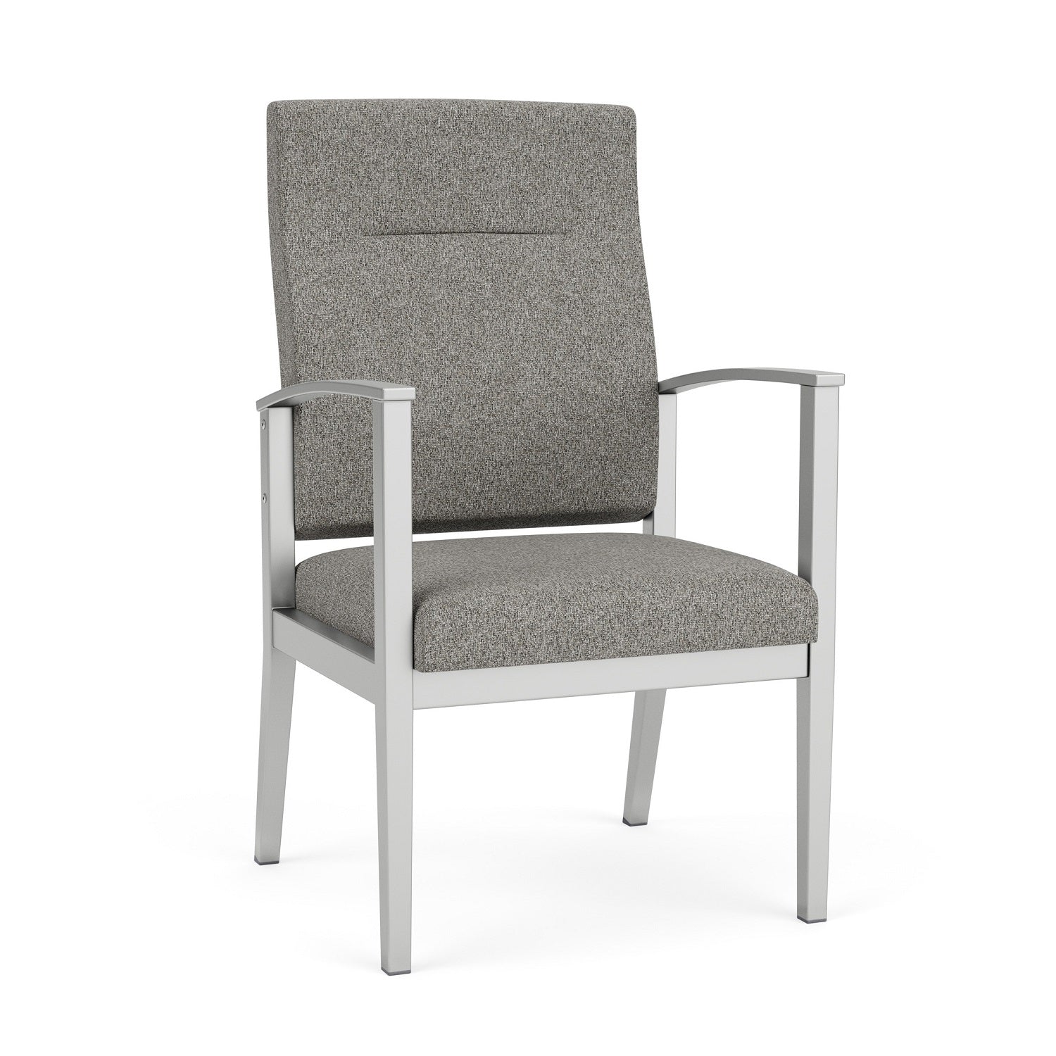 Amherst Steel Collection Reception Seating, Patient Chair, High Back, Standard Fabric Upholstery, FREE SHIPPING