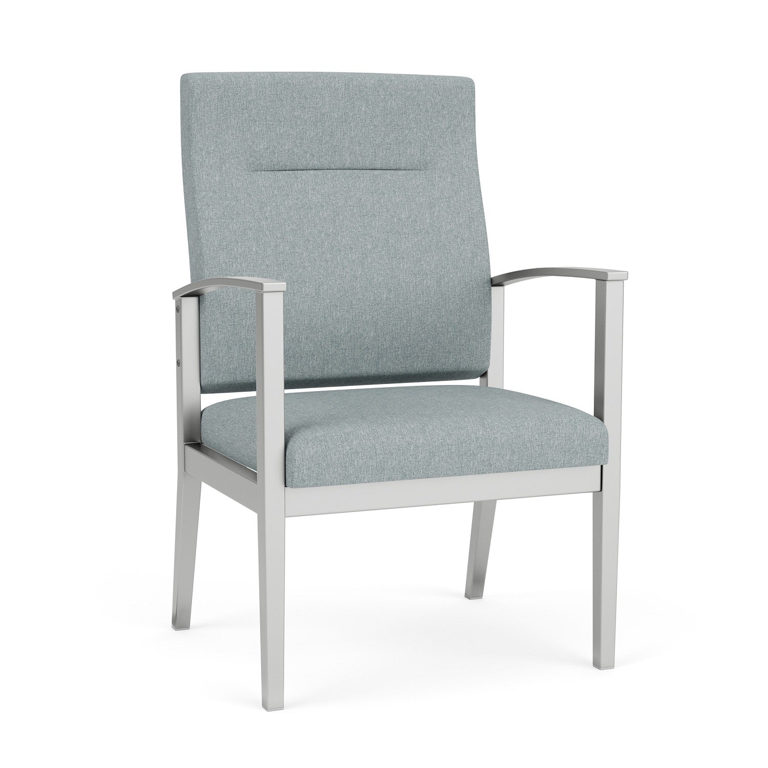 Amherst Steel Collection Reception Seating, Patient Oversize Chair, High Back, Healthcare Vinyl Upholstery, FREE SHIPPING