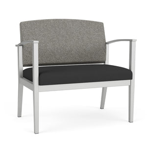 Amherst Steel Collection Reception Seating, Bariatric Chair, 750 lb Capacity, Standard Fabric Upholstery, FREE SHIPPING