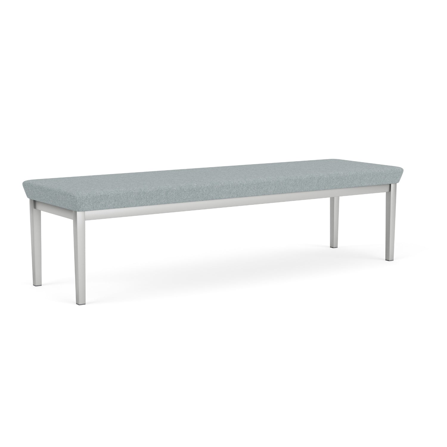 Amherst Steel Collection Reception Seating, 3 Seat Bench, Healthcare Vinyl Upholstery, FREE SHIPPING