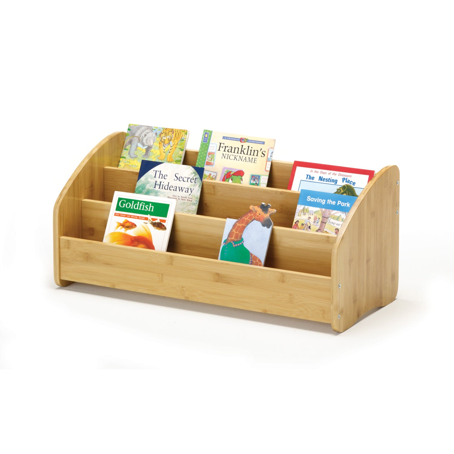 Copernicus Bamboo Book Display Rack