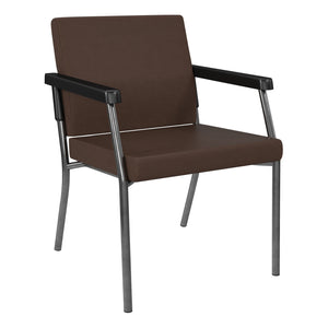 Big & Tall Silver Ion Technology Bariatric Patient Chair, 21" Seat Width, 300 lb. Capacity