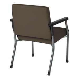 Big & Tall Silver Ion Technology Bariatric Patient Chair, 21" Seat Width, 300 lb. Capacity