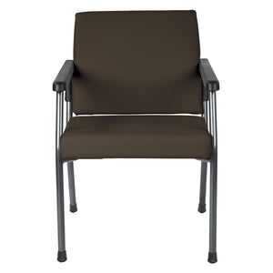 Big & Tall Silver Ion Technology Bariatric Patient Chair, 21" Seat Width, 300 lb. Capacity