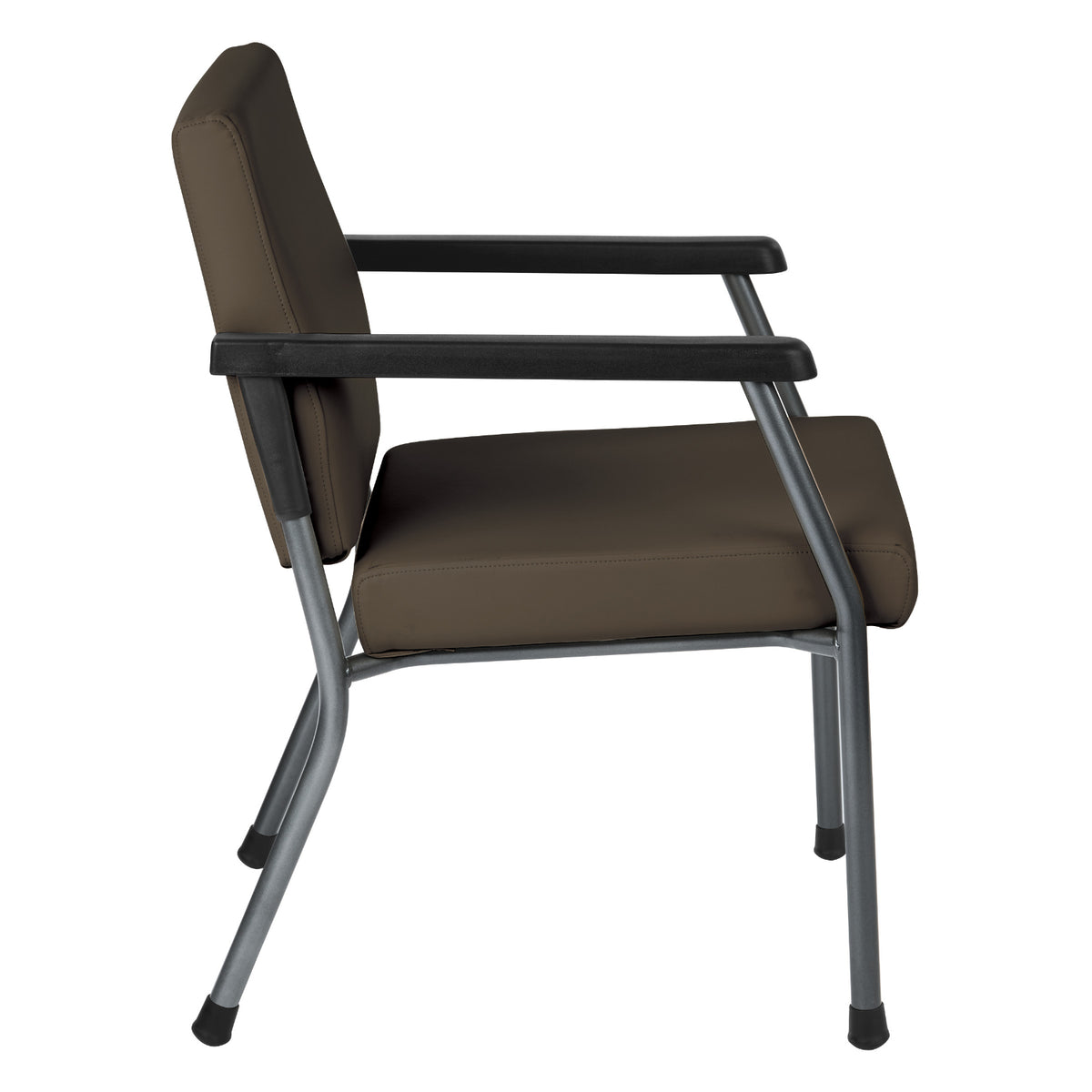 Big & Tall Silver Ion Technology Bariatric Patient Chair, 21" Seat Width, 300 lb. Capacity