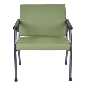 Big & Tall Silver Ion Technology Bariatric Patient Chair, 26" Seat Width, 400 lb. Capacity