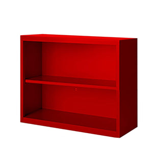 Herculite Metal Bookcase with 1 Adjustable Shelf, 36" W x 18" D x 30" H