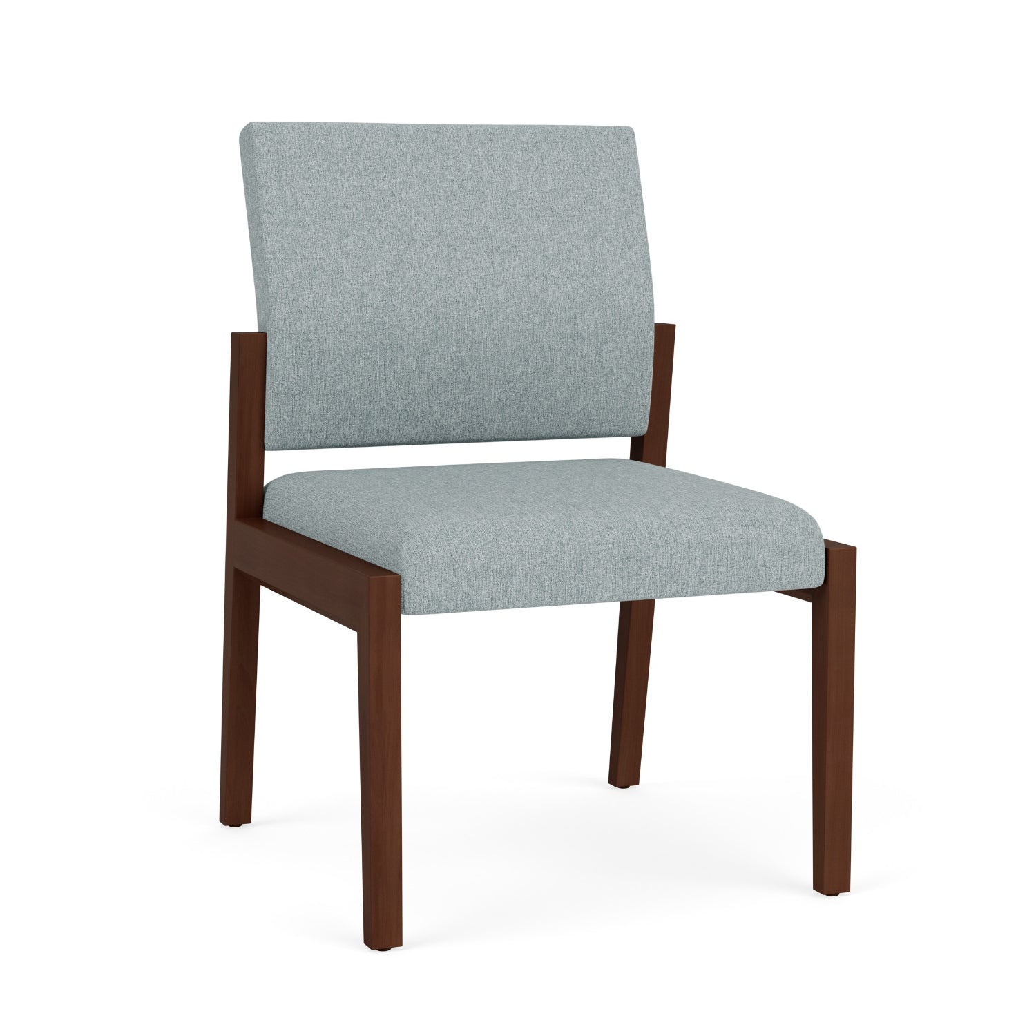 Brooklyn Collection Reception Seating, Armless Guest Chair, Healthcare Vinyl Upholstery, FREE SHIPPING