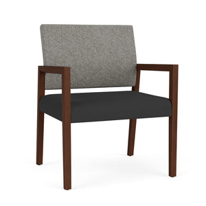 Brooklyn Collection Reception Seating, Oversize Guest Chair, 400 lb Capacity, Standard Fabric Upholstery, FREE SHIPPING