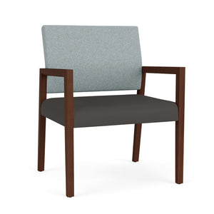 Brooklyn Collection Reception Seating, Oversize Guest Chair, 400 lb Capacity, Healthcare Vinyl Upholstery, FREE SHIPPING