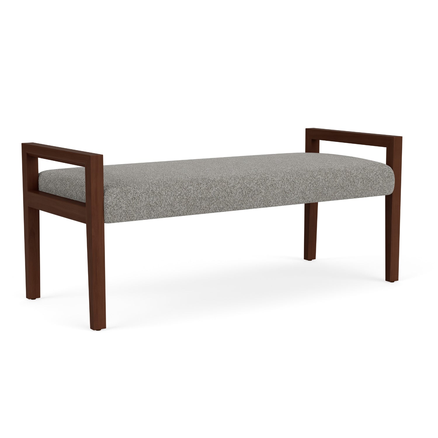 Brooklyn Collection Reception Seating, 2 Seat Bench, Standard Fabric Upholstery, FREE SHIPPING