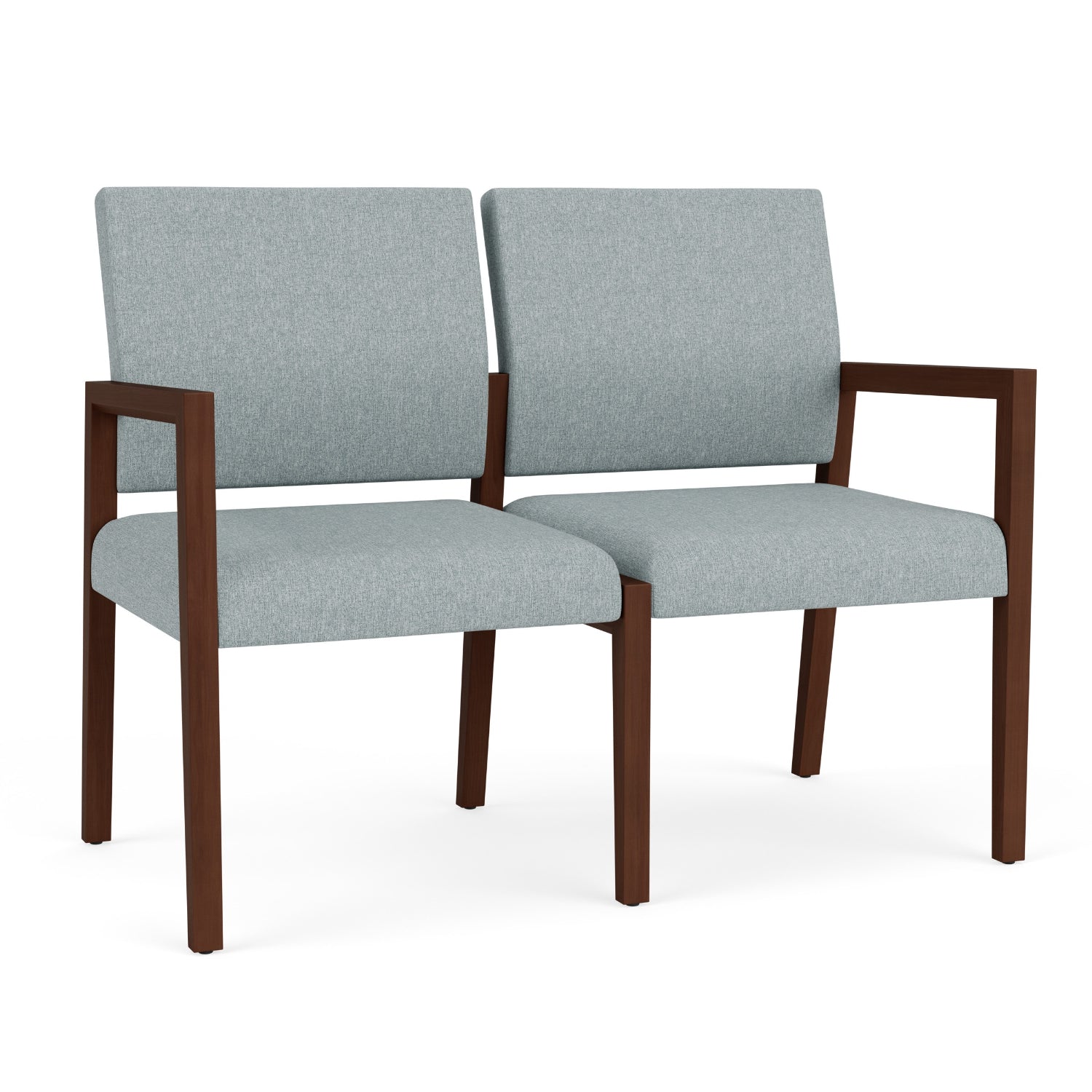 Brooklyn Collection Reception Seating, 2 Seat Sofa, Healthcare Vinyl Upholstery, FREE SHIPPING