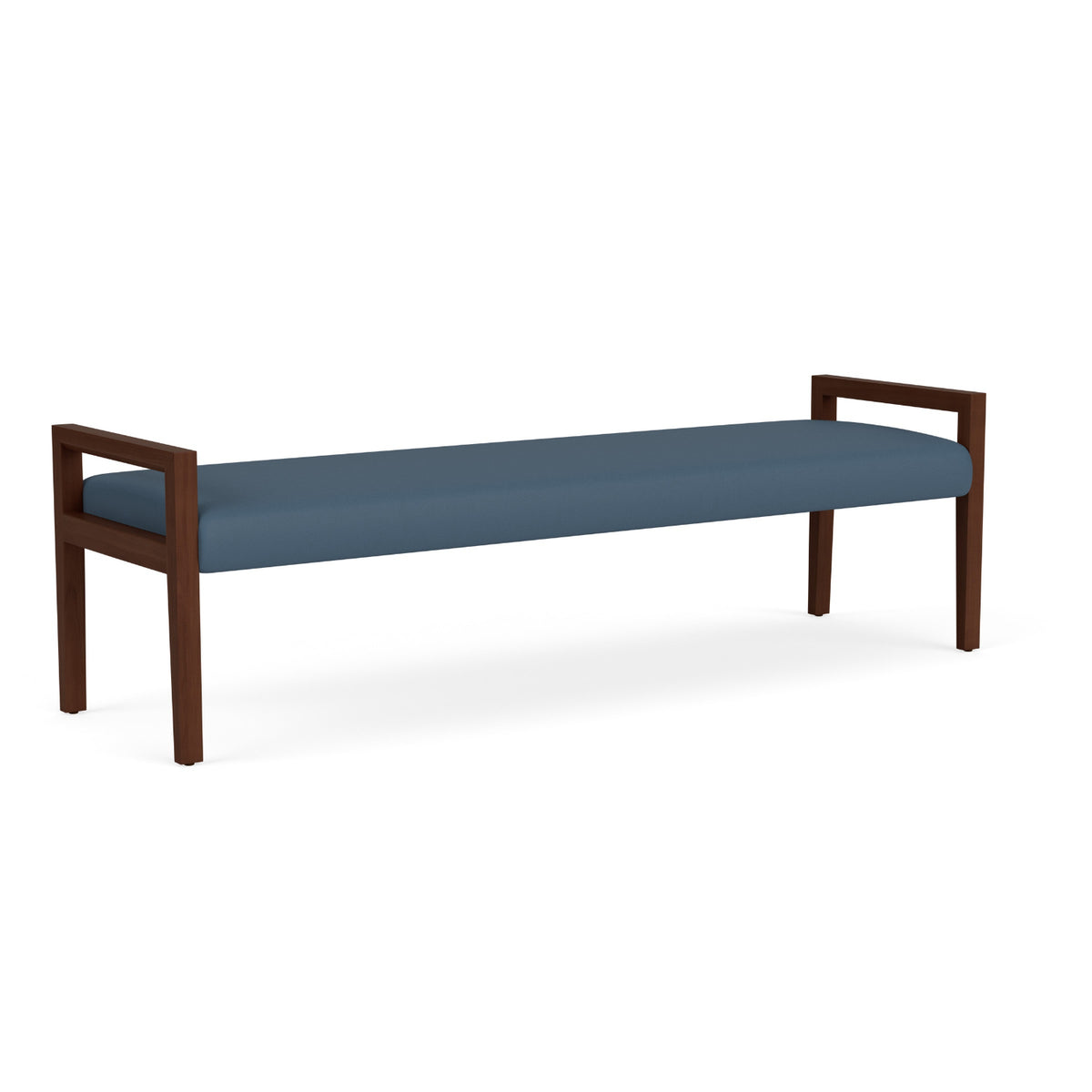 Brooklyn Collection Reception Seating, 3 Seat Bench, Standard Vinyl Upholstery, FREE SHIPPING