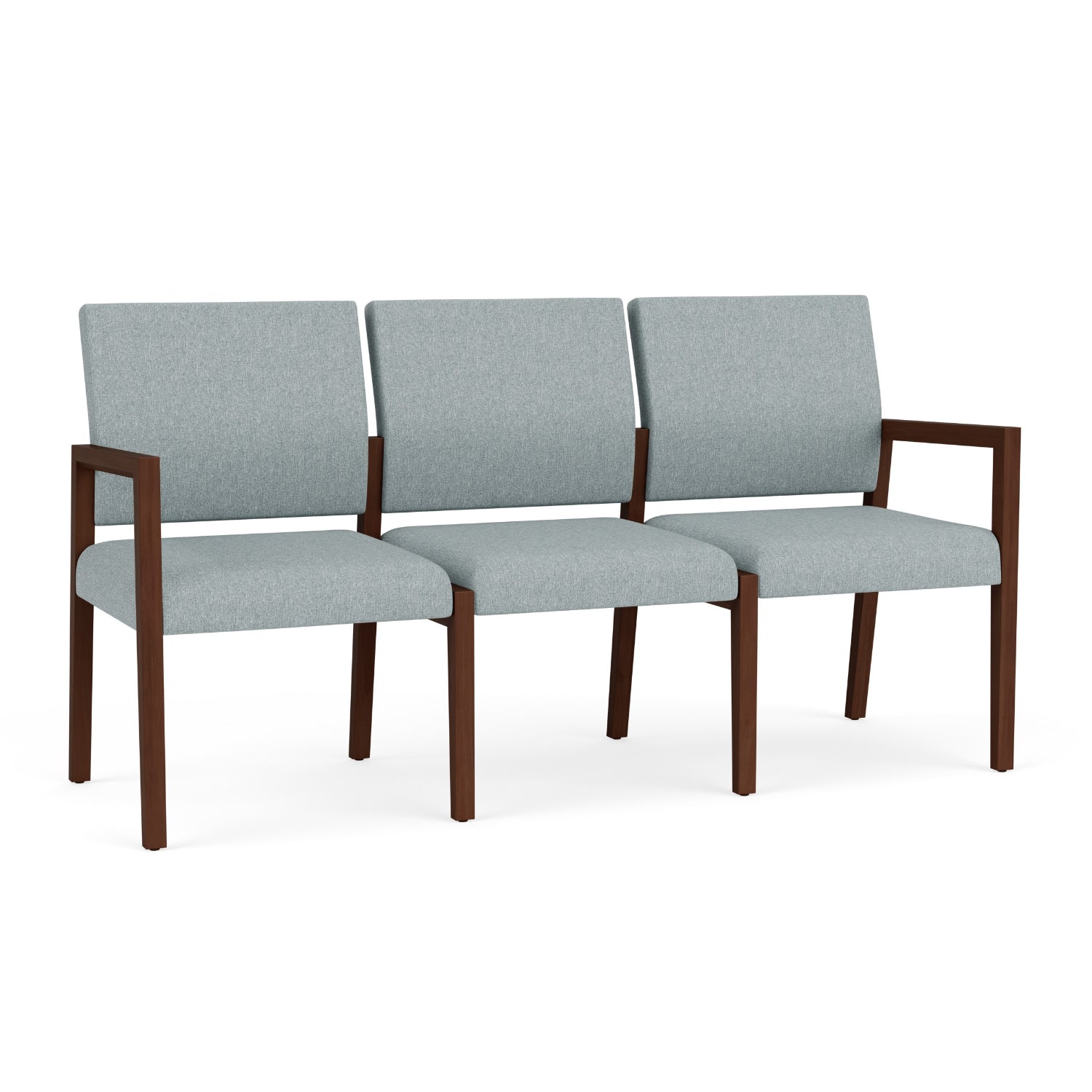 Brooklyn Collection Reception Seating, 3 Seat Sofa, Healthcare Vinyl Upholstery, FREE SHIPPING