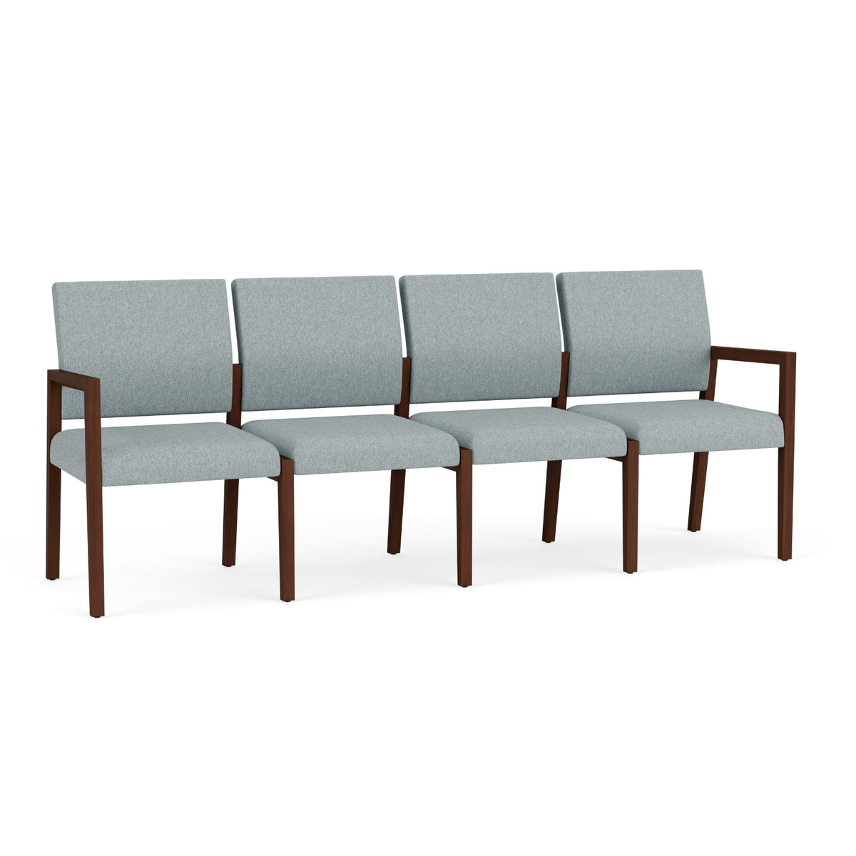 Brooklyn Collection Reception Seating, 4 Seat Sofa, Healthcare Vinyl Upholstery, FREE SHIPPING
