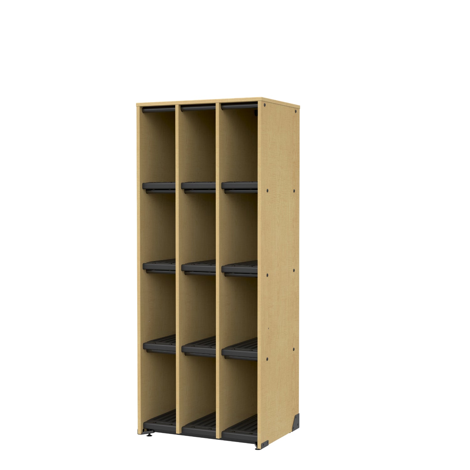 Bandstor™ 12 Compartment Woodwind Storage, 27.75"W x 68"H x 19.25"D