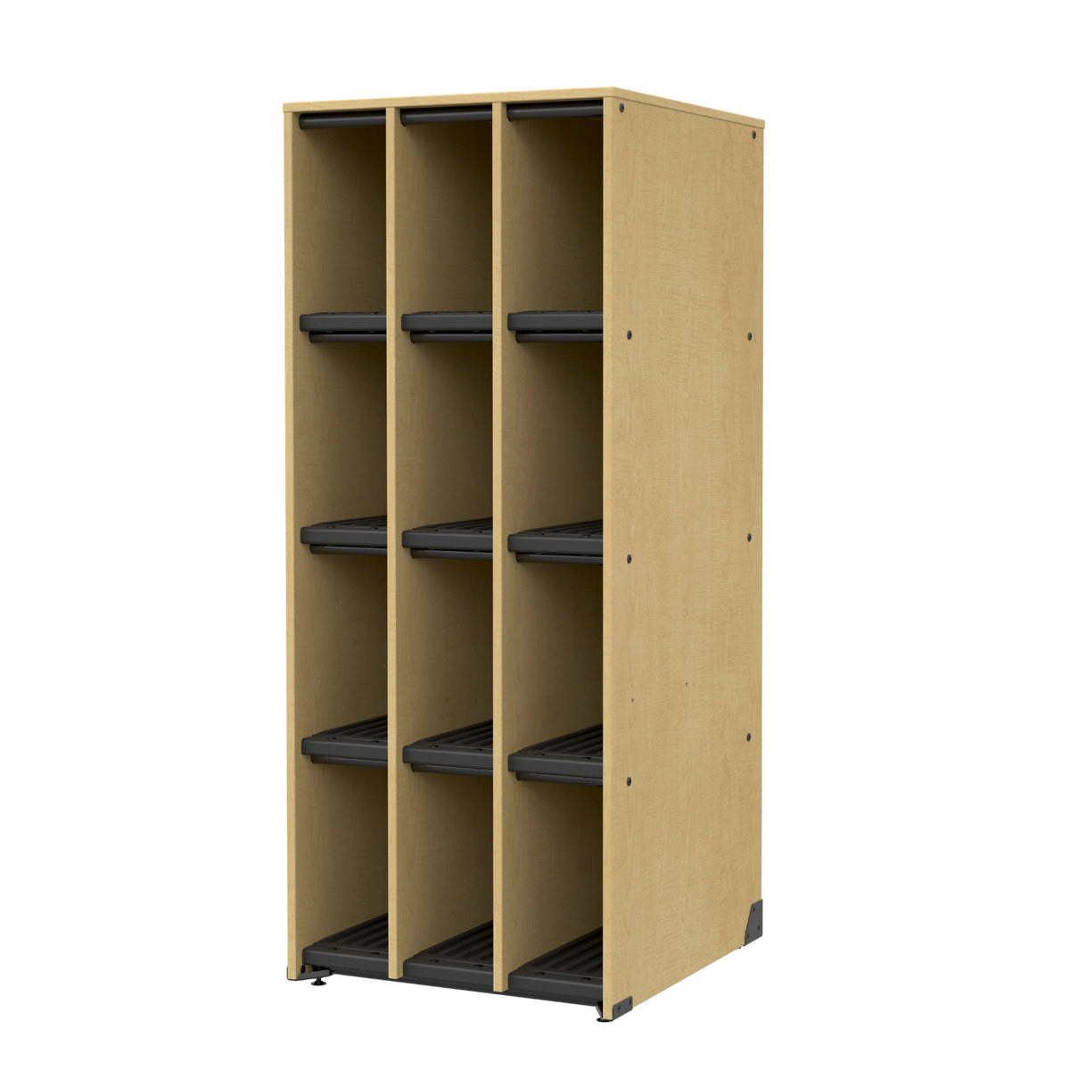 Bandstor™ 12 Compartment Woodwind/Brass Storage, 27.75"W x 68"H x 29.25"D