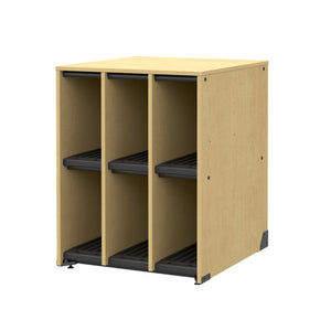 Bandstor™ 6 Compartment Woodwind/BrassStorage, 27.75"W x 36"H x 29.25"D