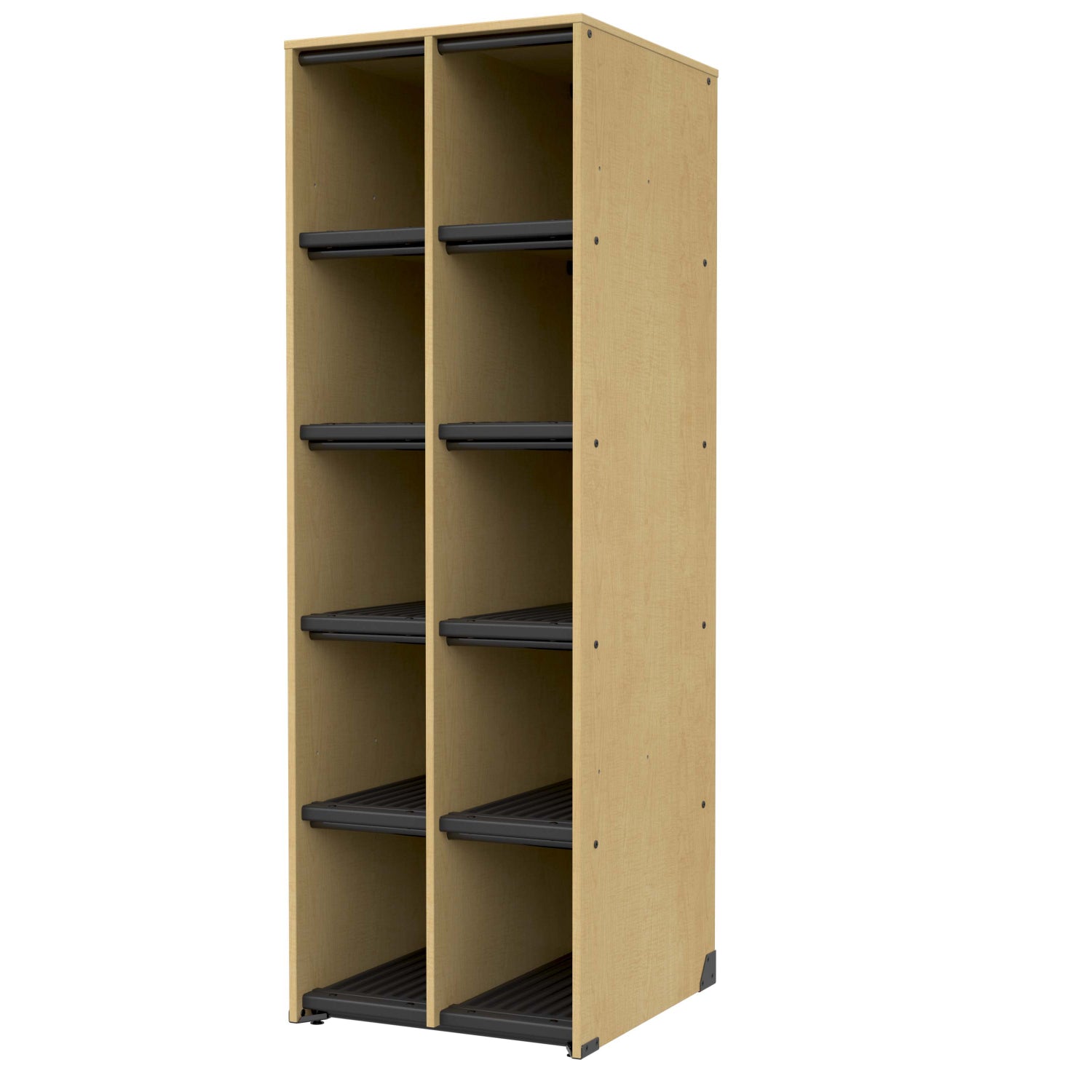 Bandstor™ 10 Compartment Woodwind/Brass Storage, 84"H x 29.25"D