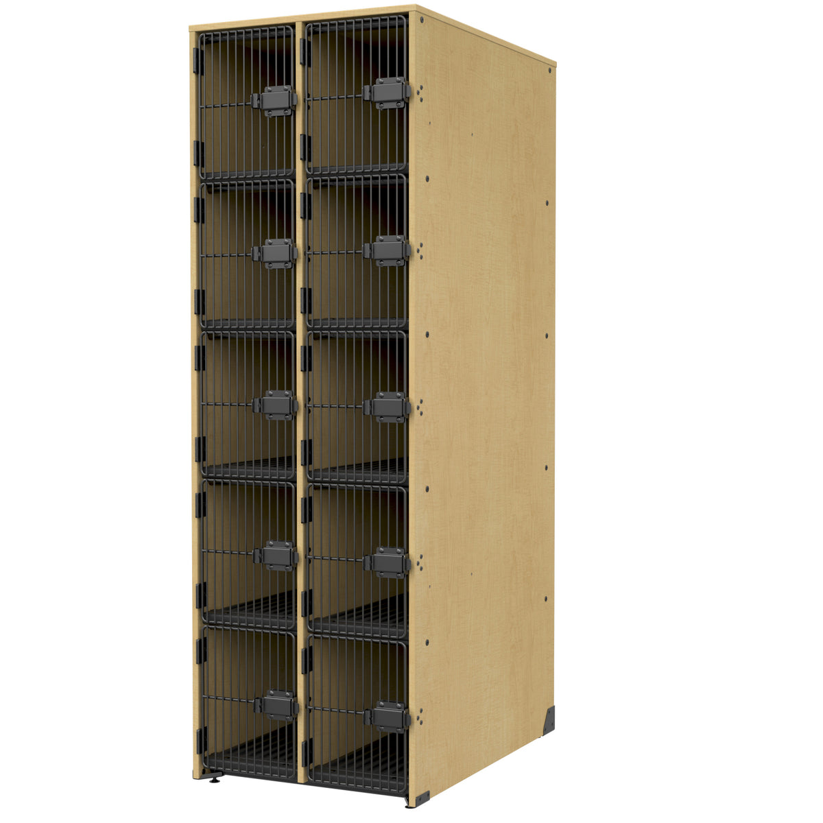 Bandstor™ 10 Compartment Woodwind/Brass/Strings Storage, 84"H x 40.25"D