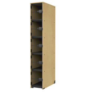 Bandstor™ 5 Compartment Woodwind/Brass Storage, 14.75"W x 84"H x 29.25"D