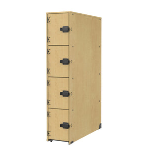 Bandstor™ 4 Compartment Woodwind/Brass/Strings Storage, 14.75"W x 68"H x 40.25"D