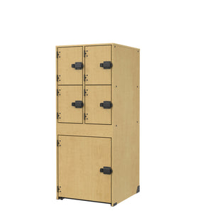 Bandstor™ 5 Compartment Woodwind/Brass/Drum Storage, 27.75"W x 68"H x 29.25"D