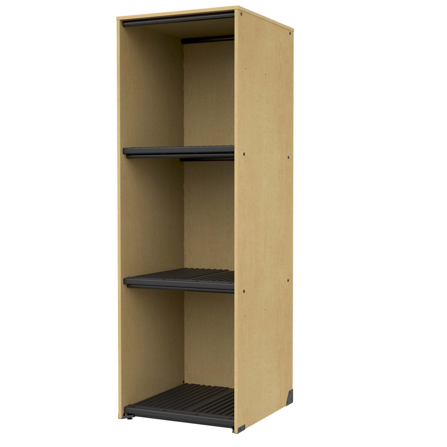 Bandstor™ 3 Compartment Brass/Drum Storage, 84"H x 29.25" D