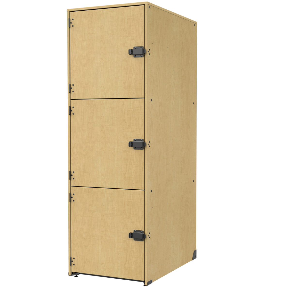 Bandstor™ 3 Compartment Brass InstrumentStorage, 84"H x 40.25"D