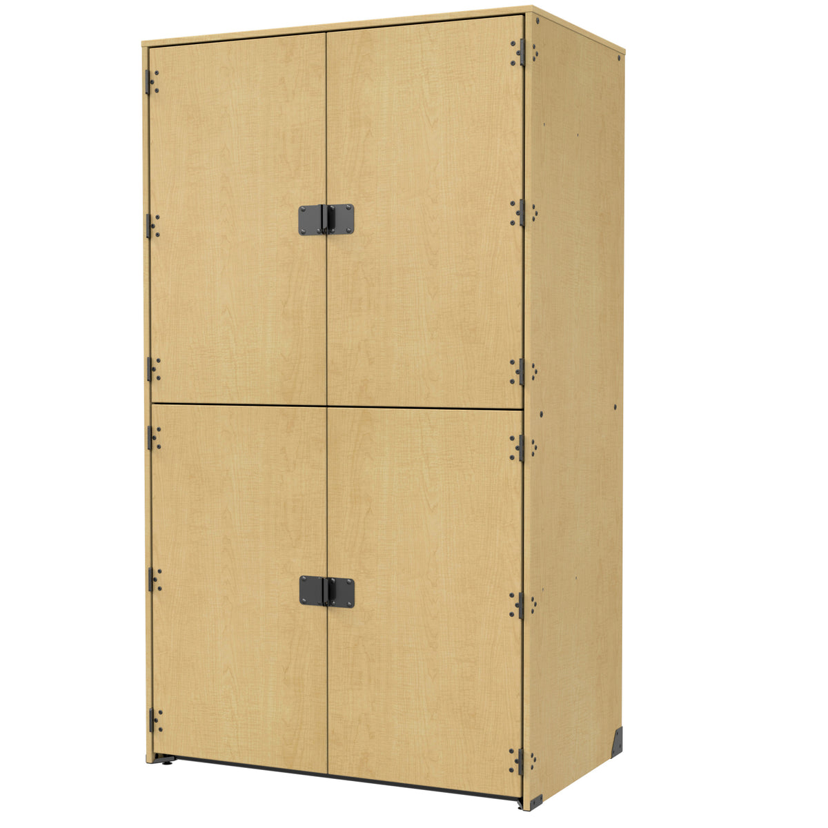 Bandstor™ 2 Compartment Brass/Drum/General Storage, 48"W x 84"H x 29.25"D