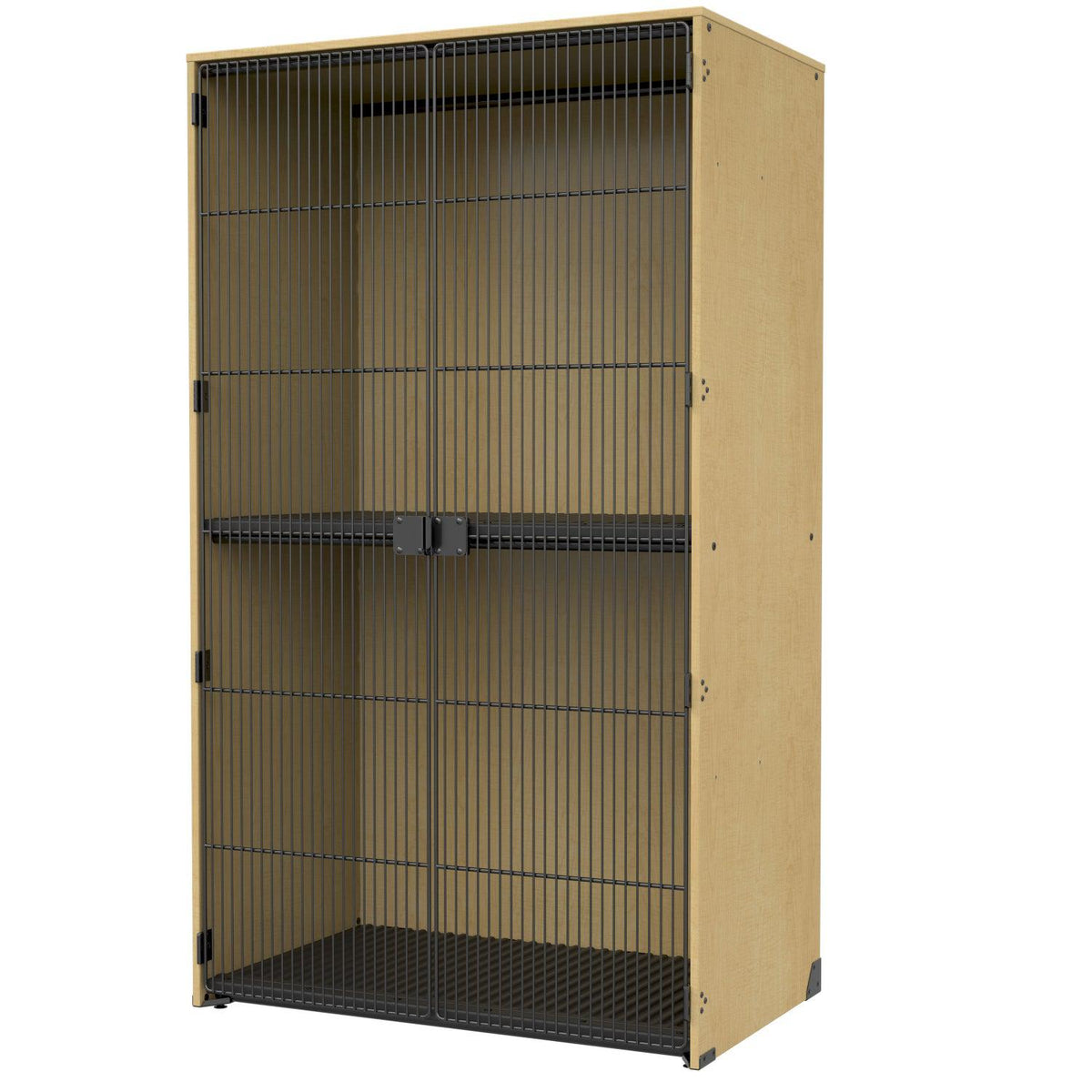 Bandstor™ 2 Compartment Brass/Drum/General Storage, 48"W x 84"H x 29.25"D