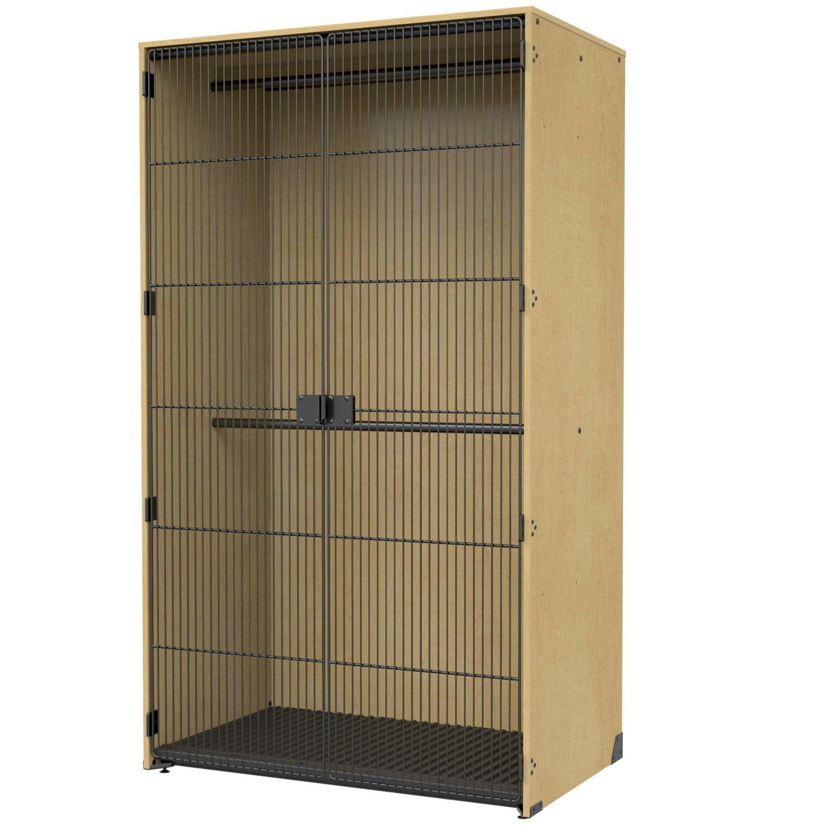 Bandstor™ Wide 2-Compartment Uniform Storage, 48"W x 84"H x 29.25"D