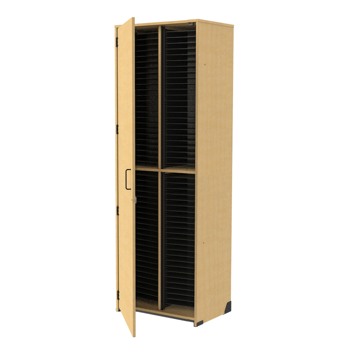 Bandstor™ Tall Choral Folio Cabinet, 100 Shelves, Locking Door
