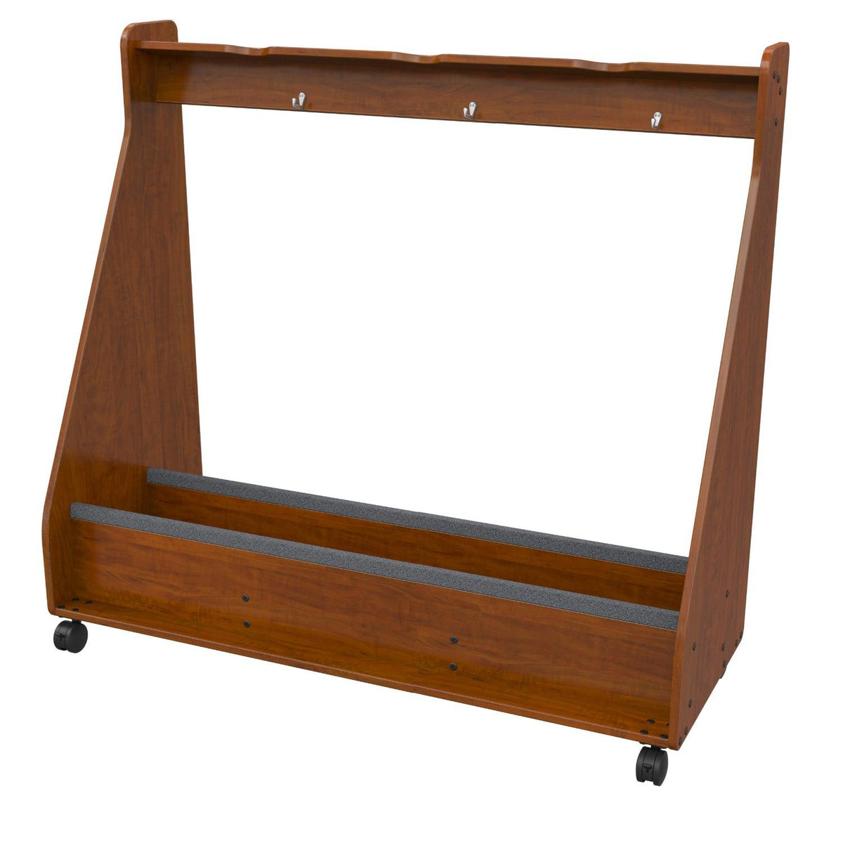 Bandstor™ Mobile String Bass Rack, 69.5" W, Holds 3 Units