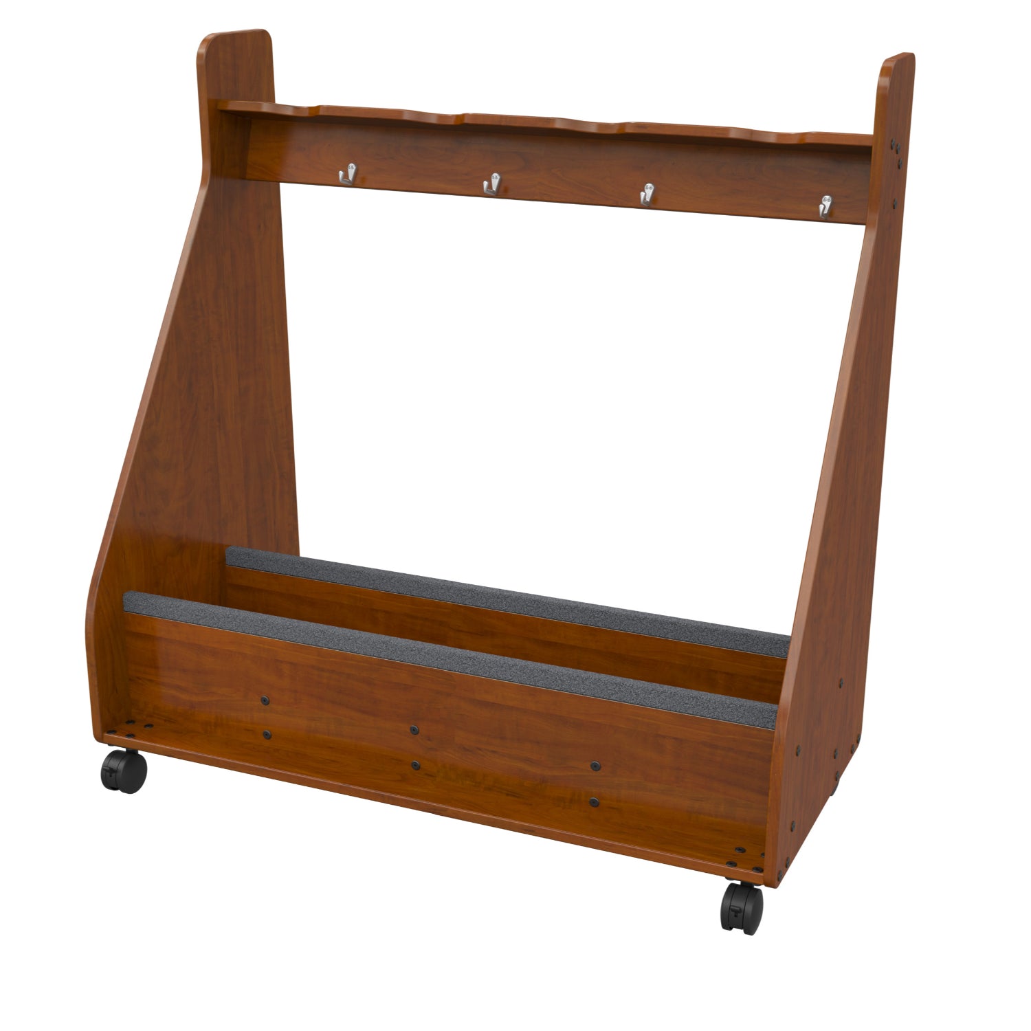 Bandstor™ Mobile Cello Rack, 49.5" W, Holds 4 Units