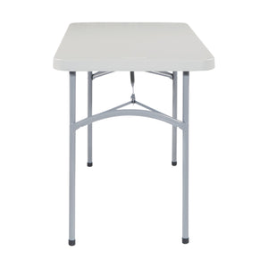 Resin Multipurpose Folding Table, 4' Rectangle