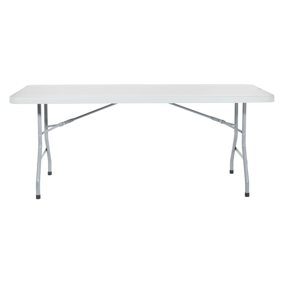 Resin Multipurpose Folding Table, 6' Rectangle