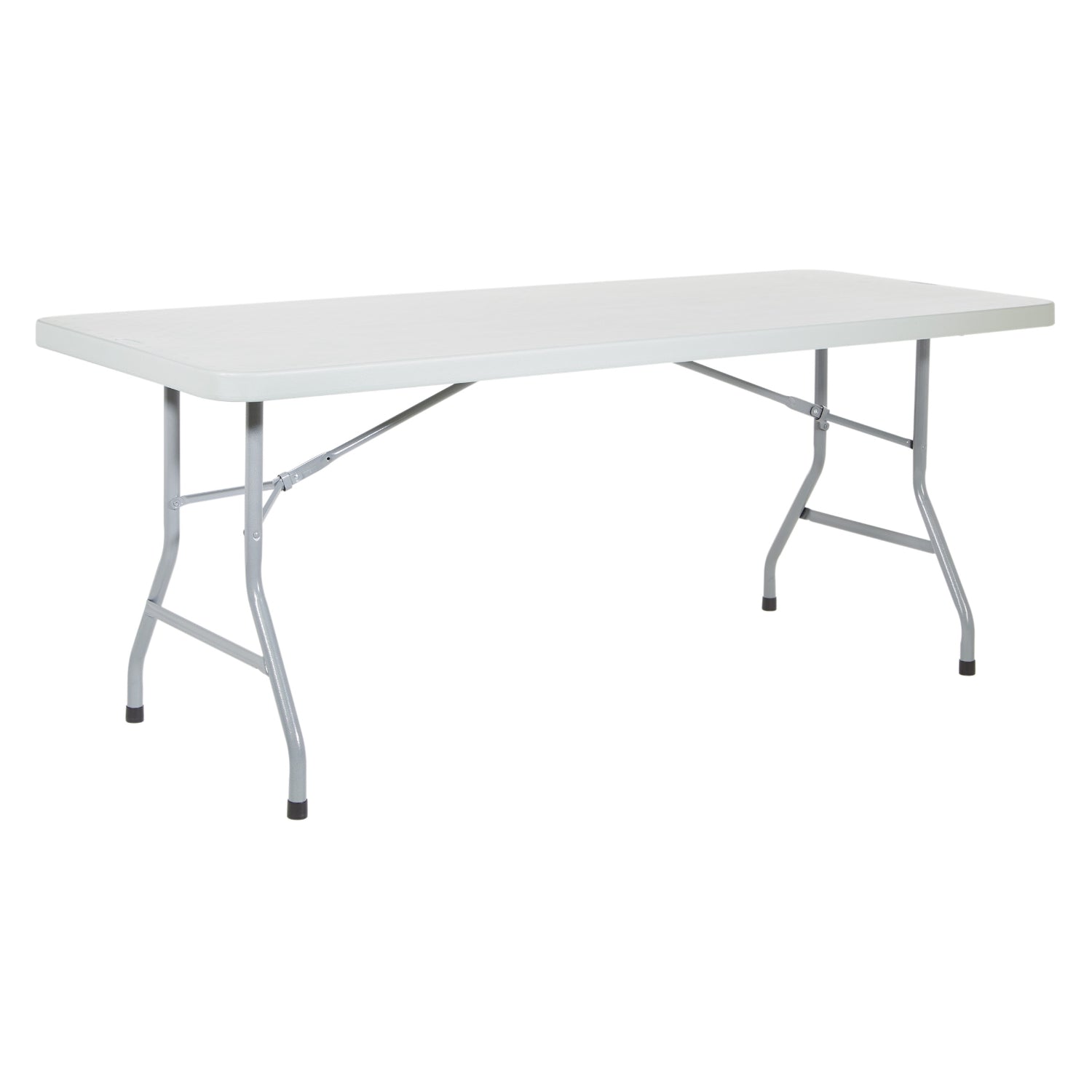 Resin Multipurpose Folding Table, 6' Rectangle
