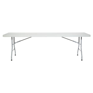 Resin Multipurpose Folding Table, 8' Rectangle
