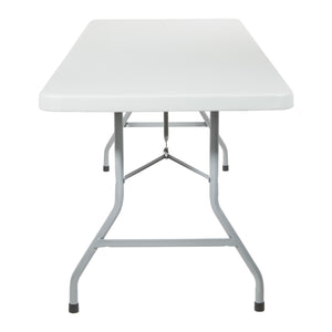 Resin Multipurpose Folding Table, 8' Rectangle