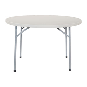 Resin Multipurpose Folding Table, 48" Round