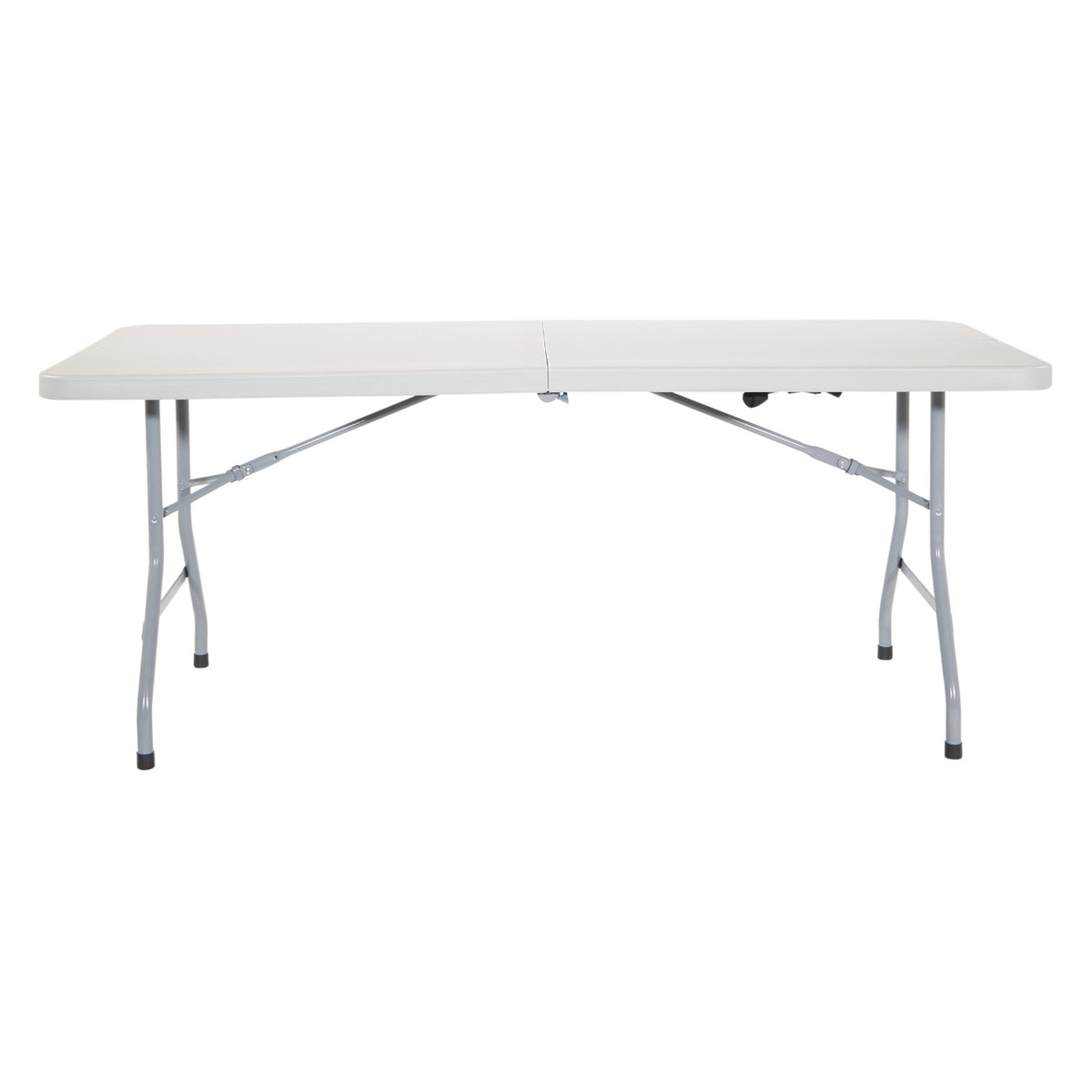 Resin Multipurpose Fold-in-Half Table, 6' Rectangle