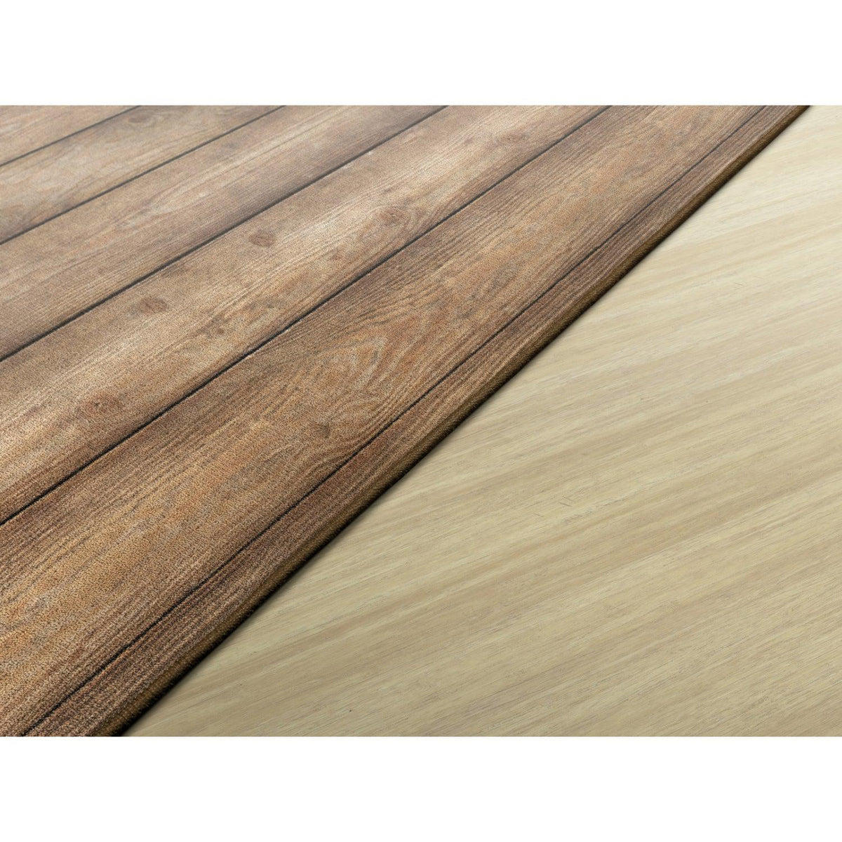 Schoolgirl Style Industrial Chic Rustic Wood Rugs