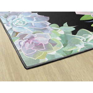Schoolgirl Style Simply Stylish Succulents Rugs