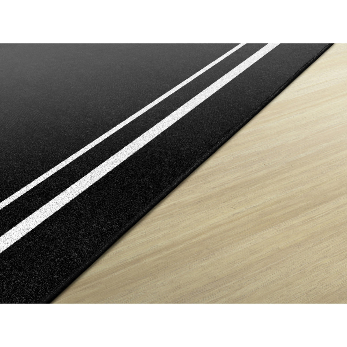 Schoolgirl Style Simply Stylish Black & White Border Rugs