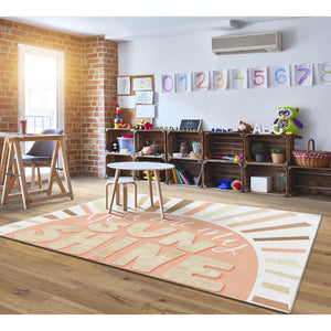 Schoolgirl Style Simply Stylish Boho Rainbow You Are My Sunshine Rugs