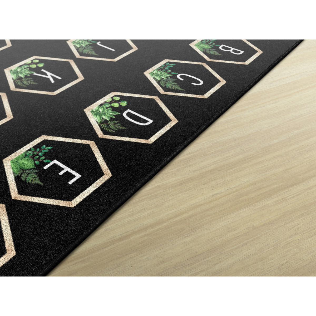 Schoolgirl Style Simply Boho ABC's Criss Cross Applesauce Spots Rugs