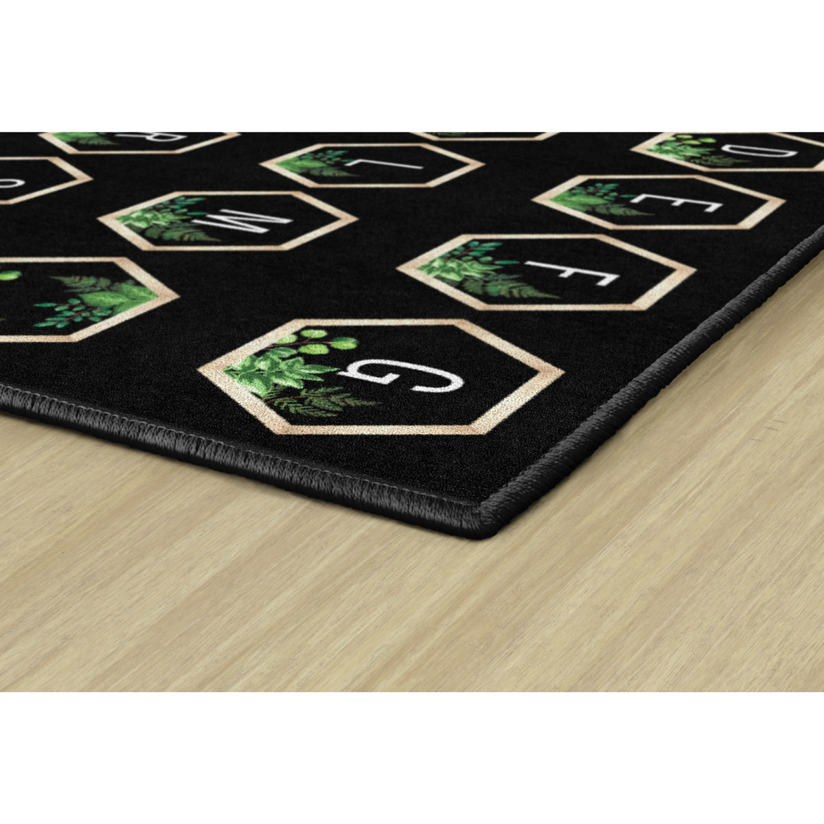 Schoolgirl Style Simply Boho ABC's Criss Cross Applesauce Spots Rugs