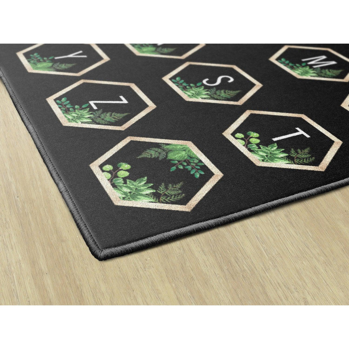 Schoolgirl Style Simply Boho ABC's Criss Cross Applesauce Spots Rugs